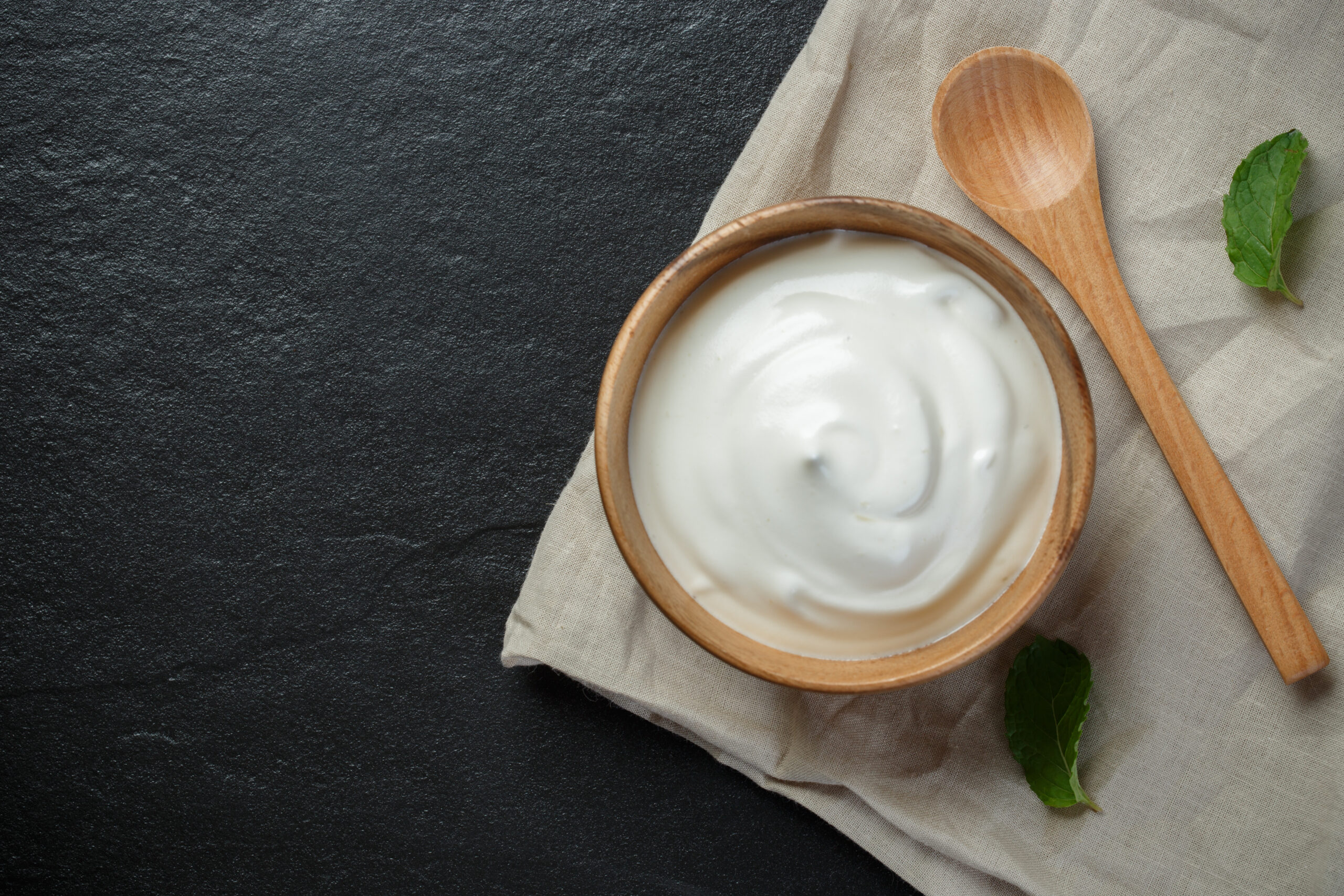 Natural yogurt