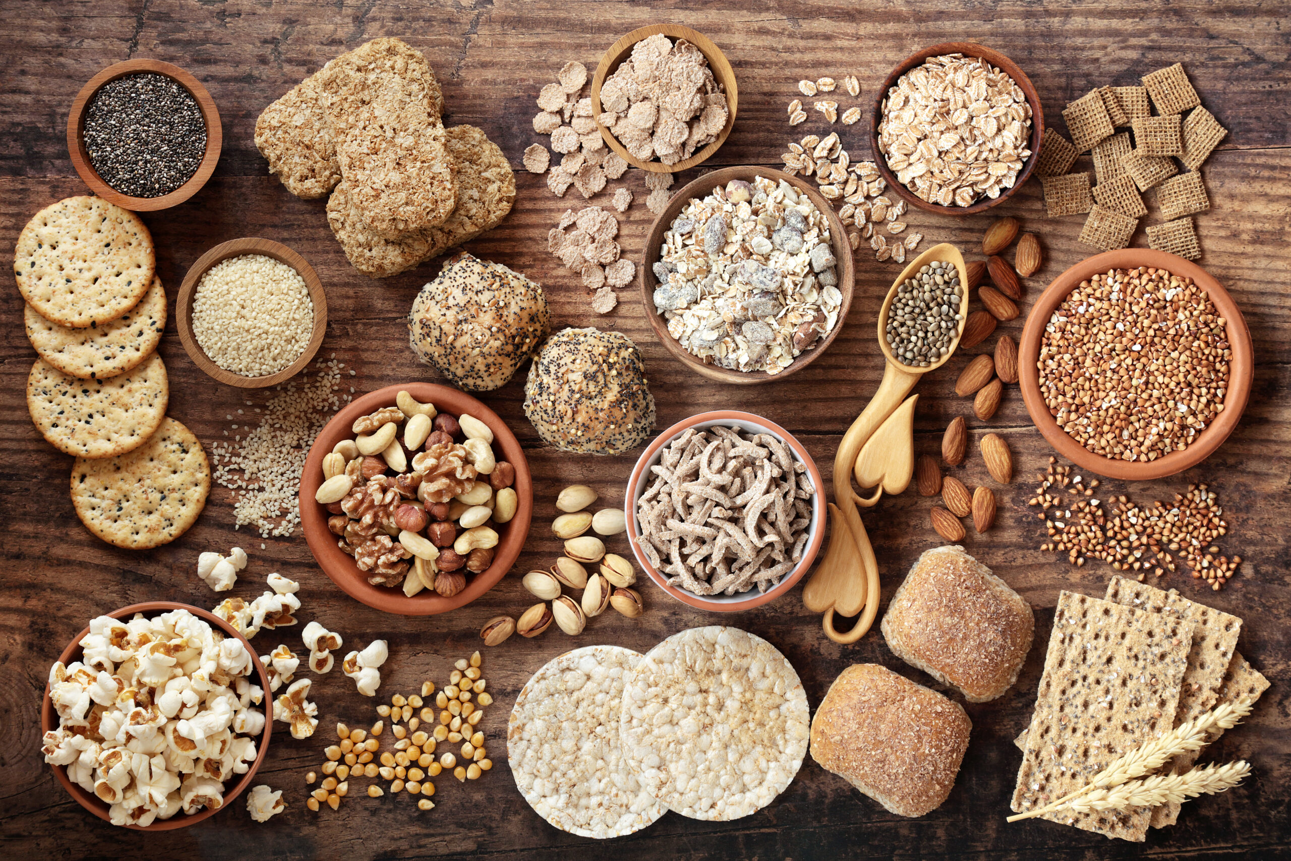 High Fibre Health Food Selection