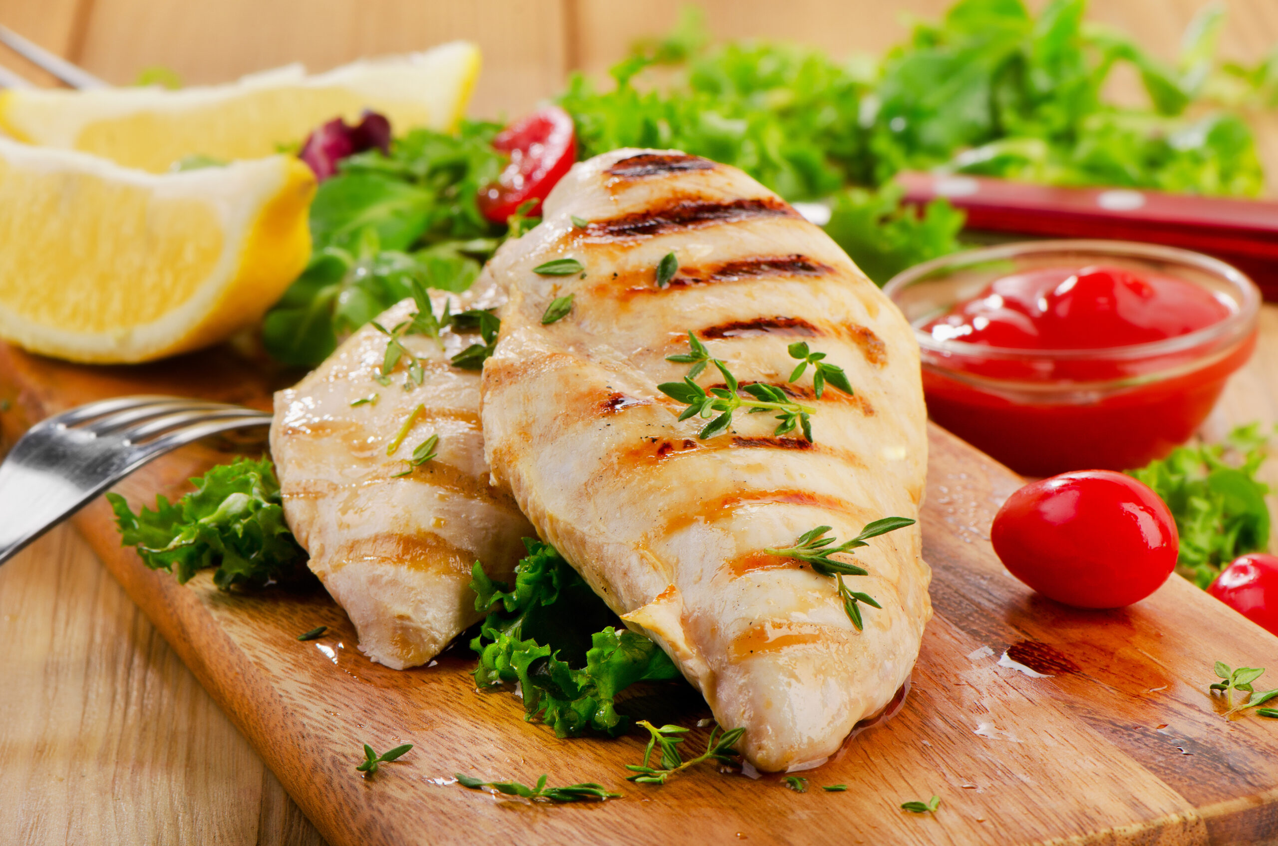Grilled chicken breast